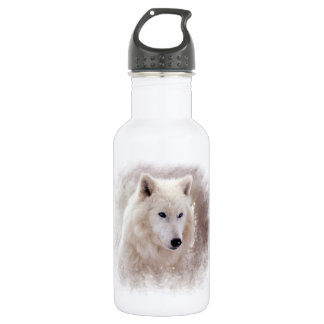 GARRAFA CÃO DE PUXAR TRENÓS SIBERIAN BRANCO