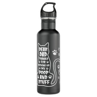 Garrafa Caros Obrigados De Pai Para Pegar Meu Poop Feliz F