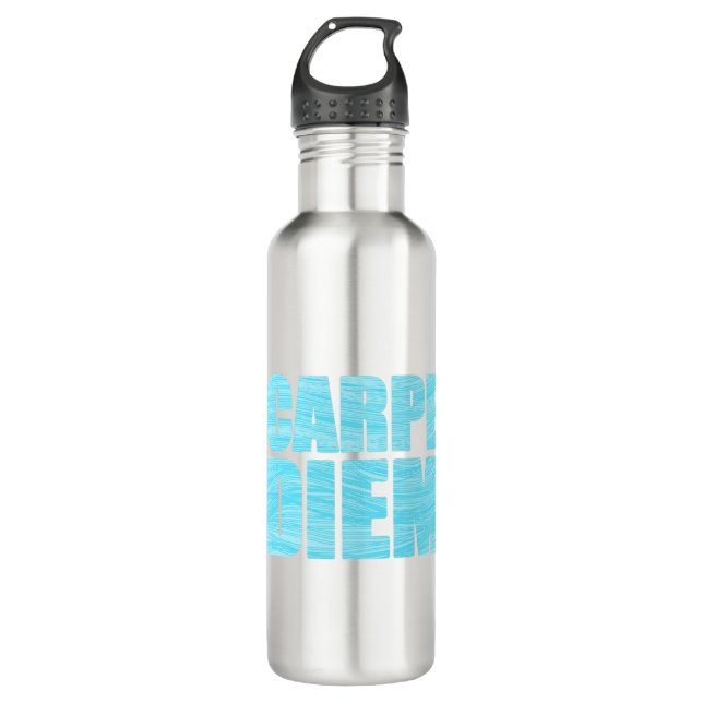 Garrafa Carpe Diem Stainless Steel Water Bottle (Frente)