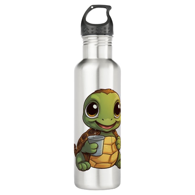 Garrafa Cartoon turtle illustration Copy Copy Copy Copy Co (Frente)