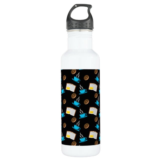 Garrafa Cartum de Rosquinha e café (Frente)