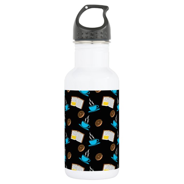 Garrafa Cartum de Rosquinha e café (Frente)