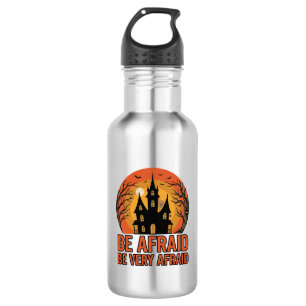 Garrafa Casa Assombrada Tenha Medo Design de Halloween Vin