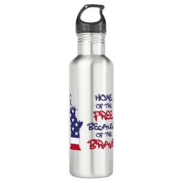 Garrafa Casa dos livres por causa do sinal corajoso