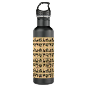 Garrafa Castanho árabe grego mediterrânico