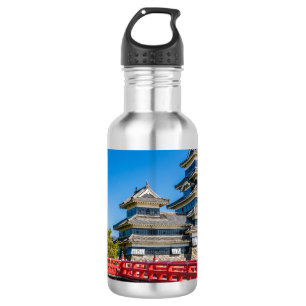 Garrafa Castelo e ponte de Matsumoto