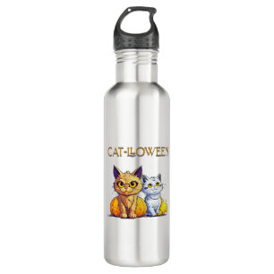 Garrafa Cat Halloween