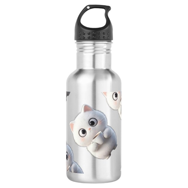 Garrafa Cat stainless steel water bottle (Frente)