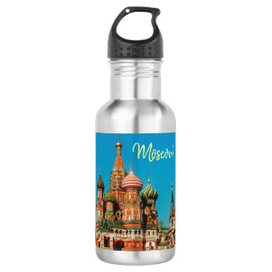 Garrafa Catedral de Moscou, Rússia, da Rua Basil
