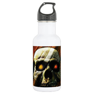 Garrafa Caveira Escura
