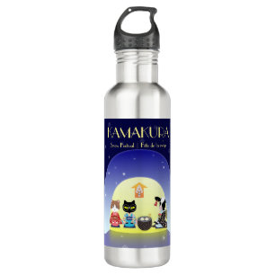 Garrafa Celebração de Neve de Edo-Neko