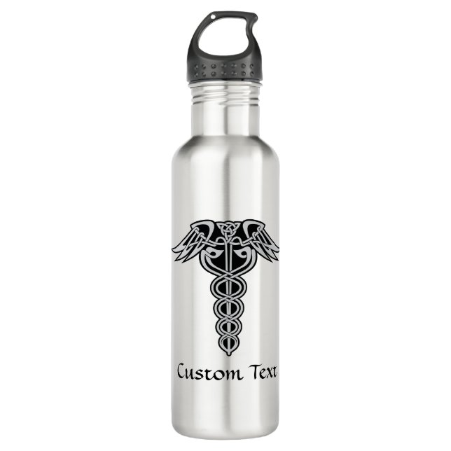 Garrafa Celtic Knot Caduceus (Frente)