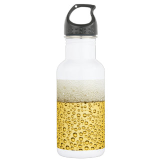 Garrafa Cerveja Bolhas Ale Ámbar Bebida