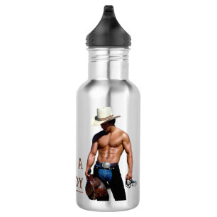 Garrafa Chapéu de cowboy de palha save horse SlipperyJoe's