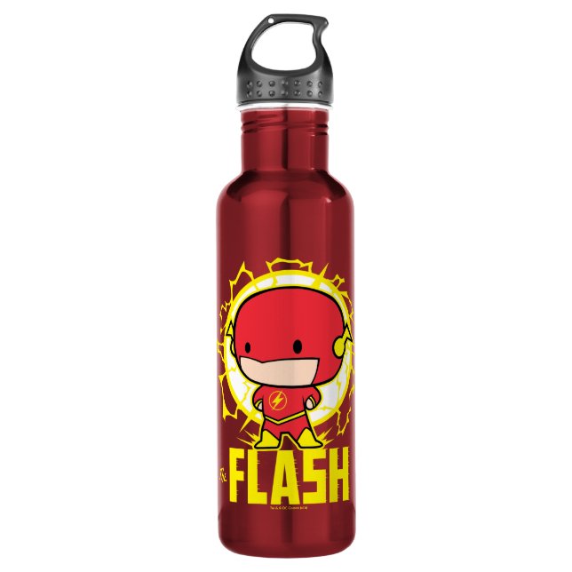 Garrafa Chibi Flash com eletricidade (Frente)
