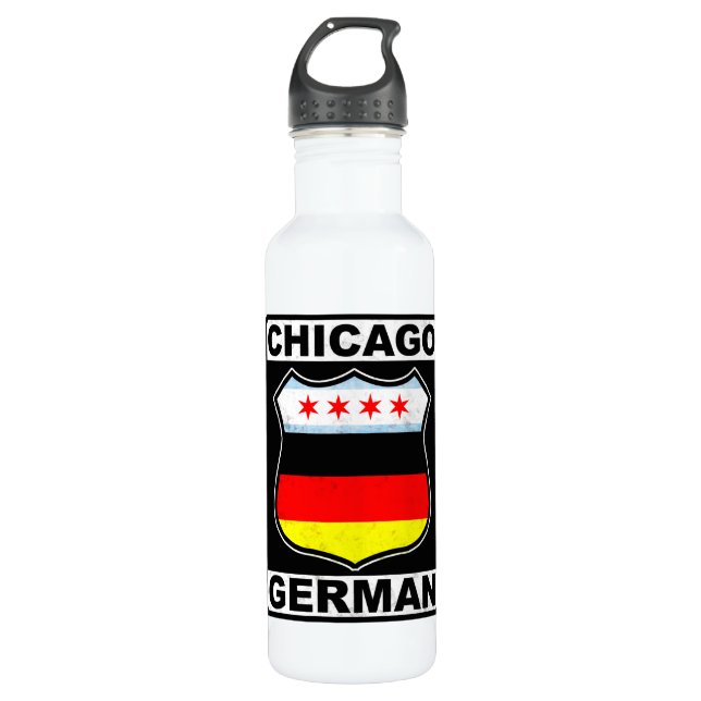 Garrafa Chicago Alemão Americano (Frente)