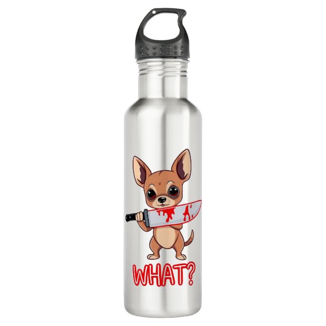 Garrafa Chihuahua Sweet Little Pup (Frente)