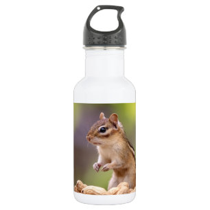 Garrafa Chipmunk com amendoins