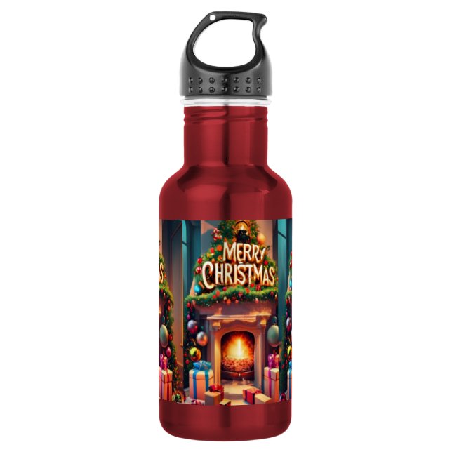 Garrafa christmas Water Bottle (Frente)