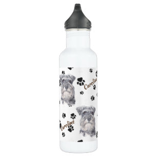 Garrafa Cinza Schnauzer Cachorra