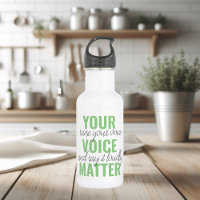 Citação de Motivação de Sua Matéria de Voz Verde P