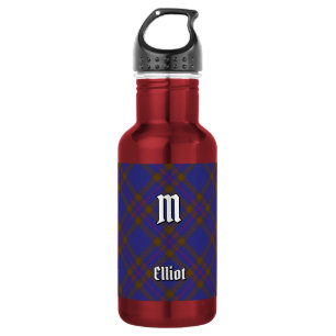 Garrafa Clan Elliot Modern Tartan Steel Water Bottle