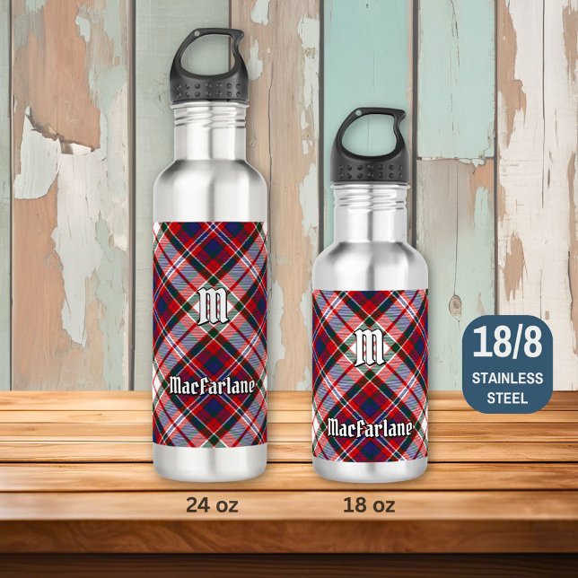 Garrafa Clan MacFarlane Dress Tartan (Criador carregado)