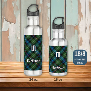 Garrafa Clan MacKenzie Tartan Stainless Steel Water Bottle