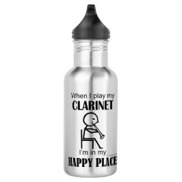 Garrafa Clarinet Happy Place