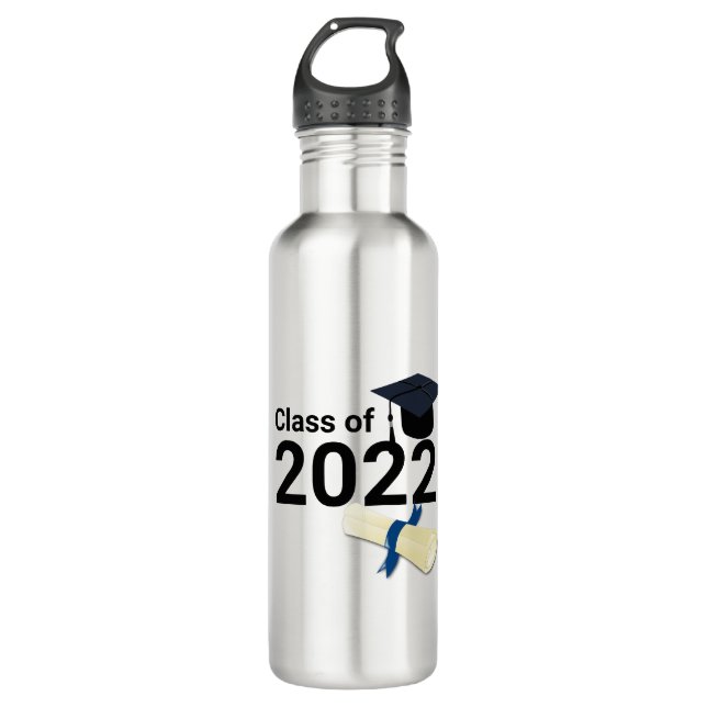 Garrafa Classe elegante do ano de graduação de 2022 (Frente)