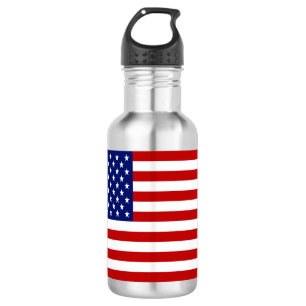 Garrafa Clássico e Legal Bandeira Americana Patriótica