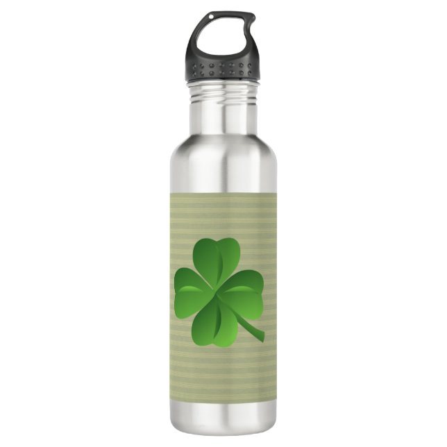 Garrafa Classy Trendy Irish Lucky Shamrock (Frente)