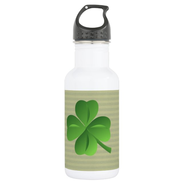 Garrafa Classy Trendy Irish Lucky Shamrock (Frente)