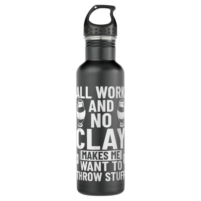 Garrafa Clayware Clay Ceramicist - Cerâmica Cerâmica Potte (Frente)