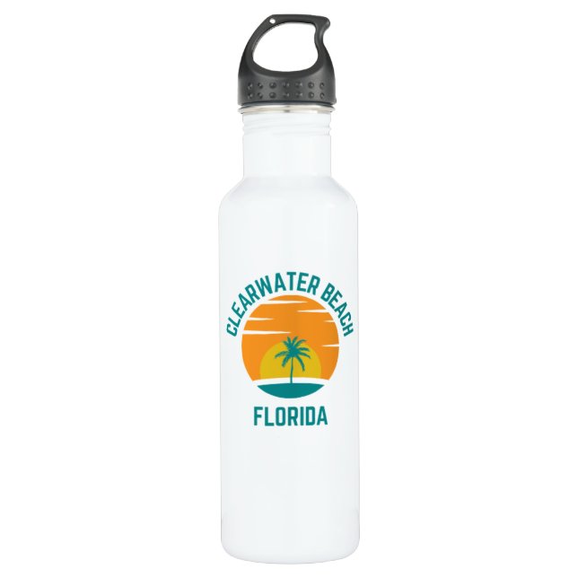 Garrafa Clearwater Beach Water Bottle (Frente)
