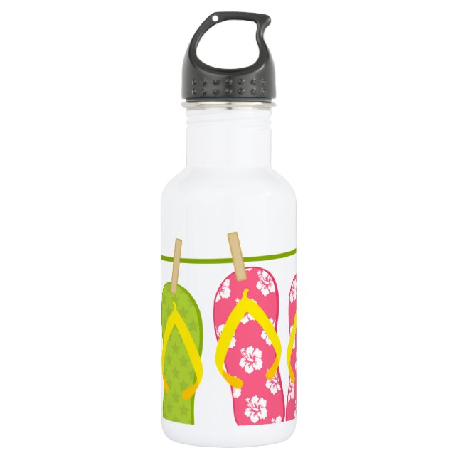 Garrafa ClothesLine dos flip-flops (Frente)