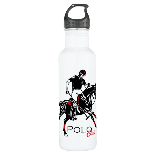 Garrafa clube de esporte equestre do polo (Frente)