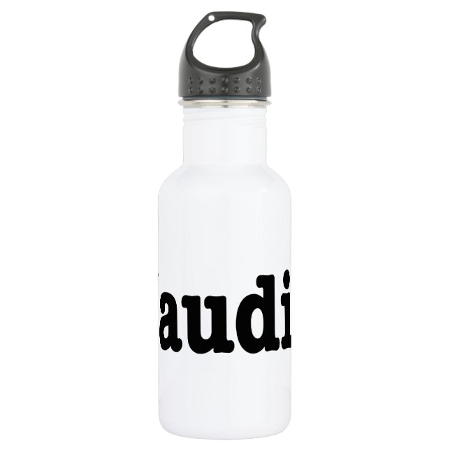 Garrafa Código HTML5 de Fim de Áudio (Frente)