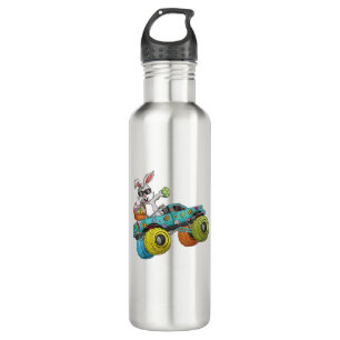 Garrafa Coelho Dabbing Feliz Páscoa Amantes de Caminhão Mo