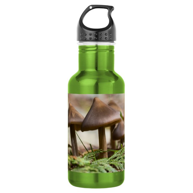 Garrafa Cogumelos na Floresta (Frente)