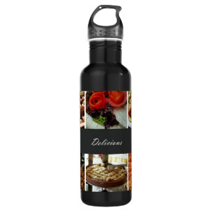 Garrafa Colagem da comida