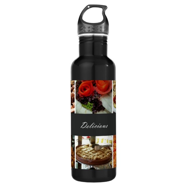 Garrafa Colagem da comida (Frente)