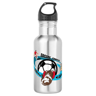 Garrafa Coma, durma, futebol, repita.