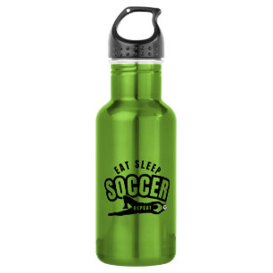 Garrafa comer dormir futebol repetir