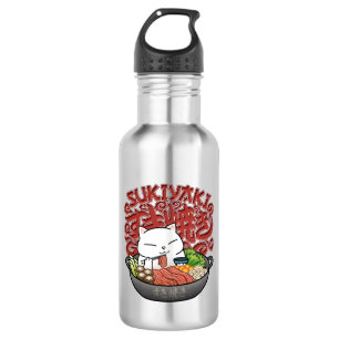 Garrafa Comida Japonesa Sukiyaki Cat