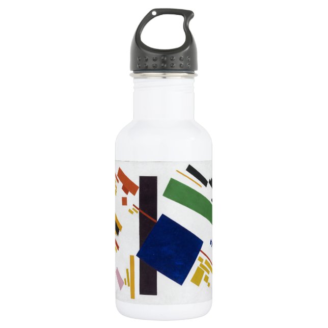Garrafa Composição Suprematista de Kazimir Malevich 1916 (Frente)
