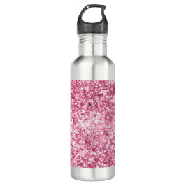 Garrafa Confetti Glitter Rosa Girassol