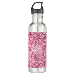 Garrafa Confetti Glitter Rosa Girassol