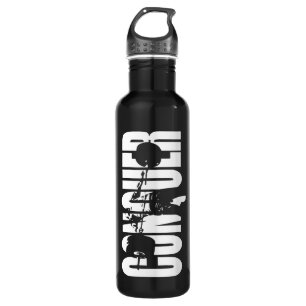 Garrafa CONQUER - Elevação de Peso da Olimpiadas - Motivaç