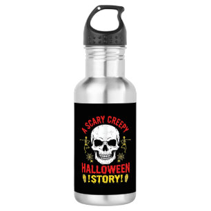 Garrafa Conto de Halloween Assustadoramente Sinistro Crâni